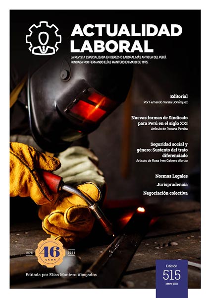 Revista Actualidad Laboral mayo 2021
