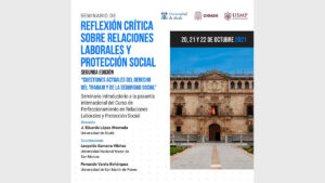Seminario de reflexión crítica sobre relaciones laborales y protección social
