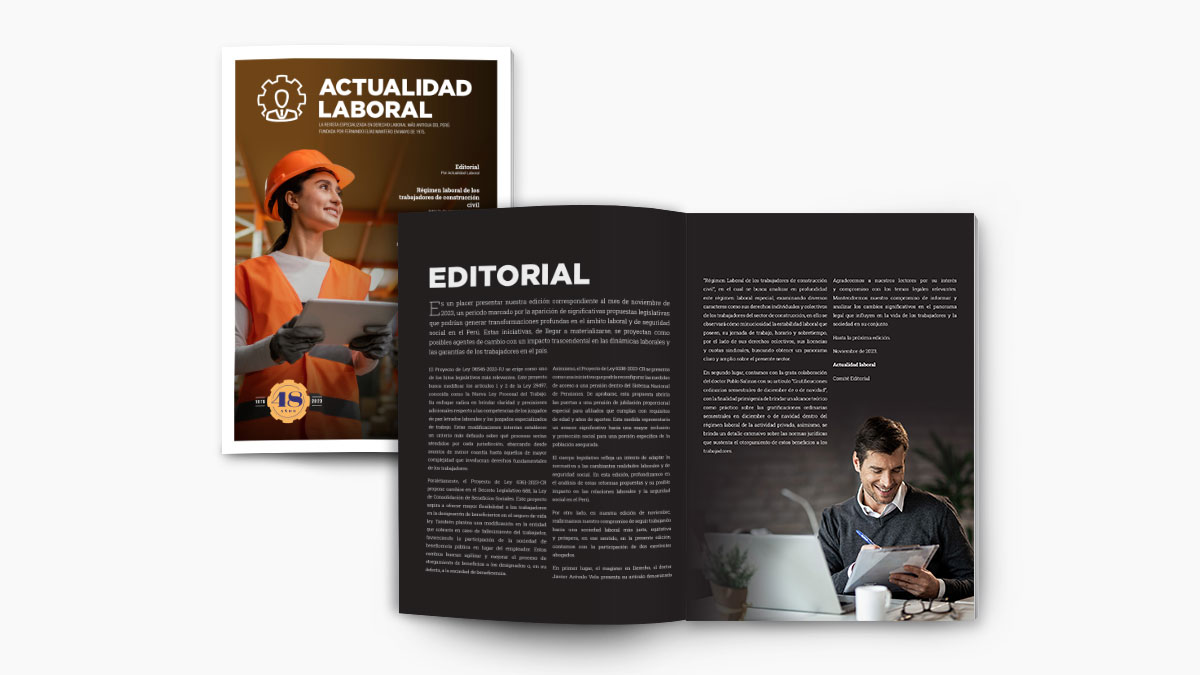 Revista Actualidad Laboral noviembre 2023