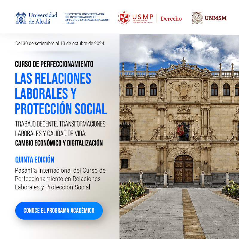 Curso de perfeccionamiento: Las relaciones laborales y protección social