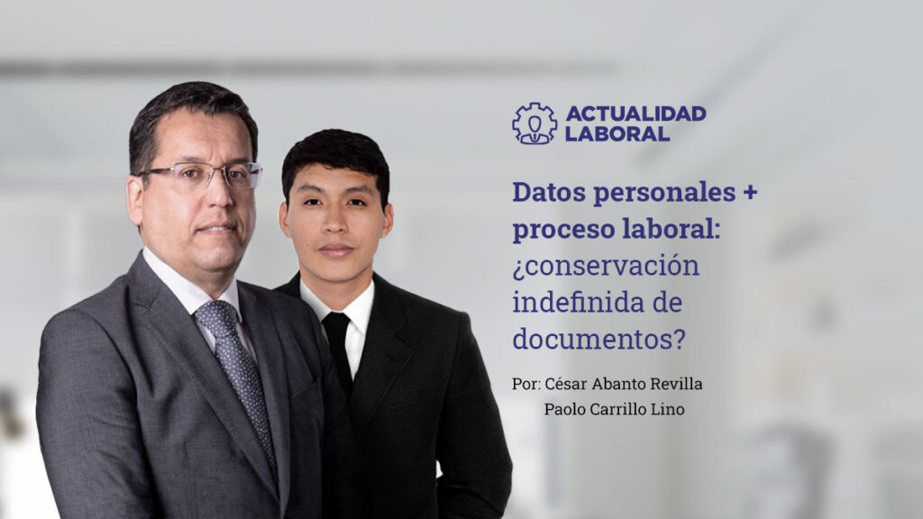 Datos personales + proceso laboral