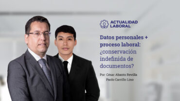 Datos personales + proceso laboral